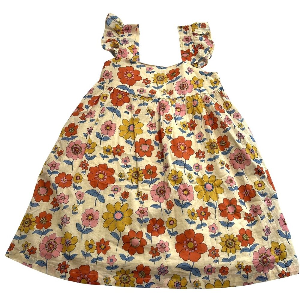 Maison Me Tallulah Dress in Retro Flower
